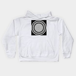 Amazing Black And White Kids Hoodie